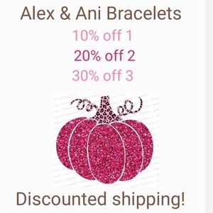 Alex & Ani Discounted Bracelets